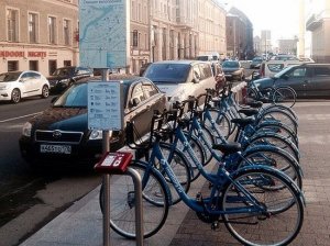 Сегодня жители Санкт-Петербурга смогут взять велосипед за 1 рубль
