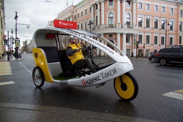 В Петербурге появились велокэбы
