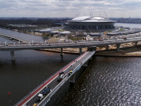 Яхтенный мост стал доступен для пешеходов